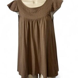 Vintage Ruffle‎ Sleeve Top
